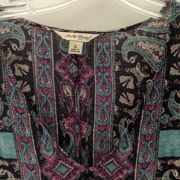 Lucky Brand Moroccan Blouse - Picture 6 of 7